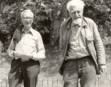 Konrad Lorenz et Nikolaas Tinbergen