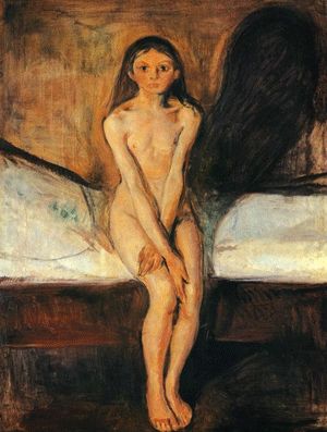 Puberté d'Edvard Munch
