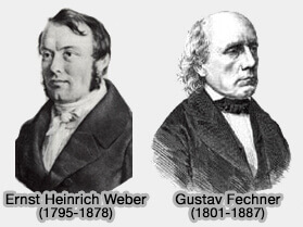 Eins Heinrich Weber et Gustav Fechner