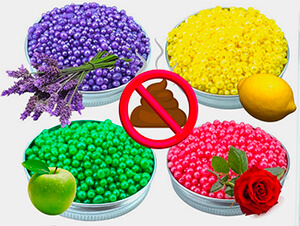 Désodorisants pour litière