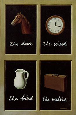 La clef des songes de Magritte
