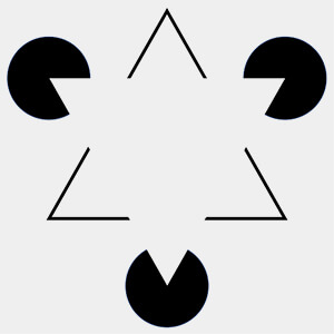 Triange illusoire de Kanizsa