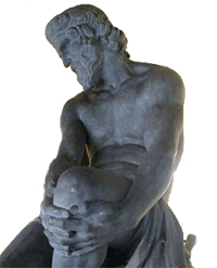 Statue d'Empédocle