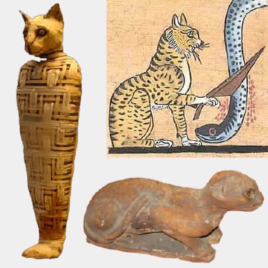 Les chats dans l'antiquité