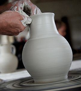 Fabrication de poterie à Haguenau