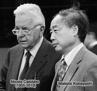 Nicola Cabibbo et Makoto Kobayashi