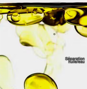 Séparation huile/eau
